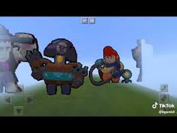 Create, browse, and share battle maps analyze and compare brawlers track your progress in upgrading your brawlers and gathering trophies and star points. Pixel Art Di Brawl Stars Su Minecraft Youtube
