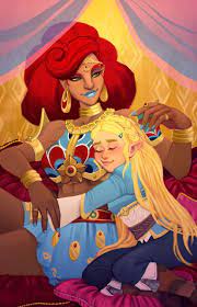 Urbosa x Zelda | Tumblr | Legend of zelda memes, Legend of zelda, Zelda art