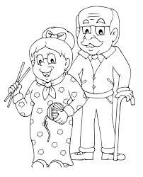 Manualidad día de los abuelos. Feliz Dia De Los Abuelos Dibujos Para Colorear Y Imprimir Gratis Para Ninos