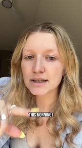 no time to even put makeup