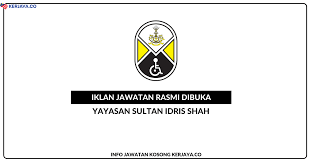 Februari 2000 1 jun 2008 5 tan sri mohd. Yayasan Sultan Idris Shah Pembantu Tadbir Jawatan Kosong