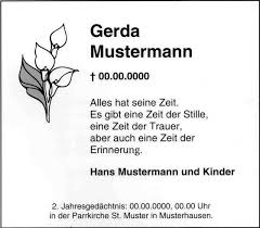 Wir wünschen ihnen und ihren nächsten viel kraft in dieser zeit. Beispiele Traueranzeigen Und Trauerbriefe Bestattungen Sirrenberg In Sprockhovel