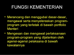 Menteri menteri yang dipertanggungkan dengan tanggungjawab bagi keselamatan dalam negeri Kementerian