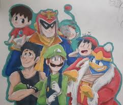 Villager Little Mac Captain Falcon Olimar Luigi Ness King Dedede Animal Crossing Punch Super Smash Bros Videos Nintendo Super Smash Bros Super Smash Brothers