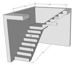 Image Result For Calcul Escalier Avec Palier Diseno De Escalera Diseno De Escaleras Disenos De Casas