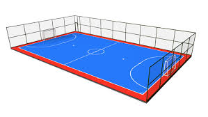 The first international futsal match played by the u.s. Futsal Court 3d Warehouse