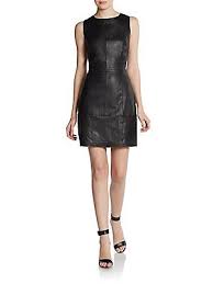 W118 By Walter Baker Nikki Leather Sheath Dress Black 598 Dresses Sheath Dress Fashion