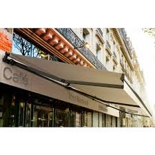 Charles bentley 8 x 5ft steel gazebo grey. Store Banne Monobloc Manuel 3 75 X 3 M Anthracite Dickson Taupe