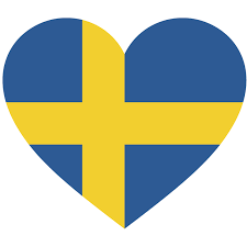 Sveriges flagga) consists of a yellow or gold nordic cross (i.e. Perevodnaya Vremennaya Tatuirovka Serdce Flag Shvecii Shvedskij Flag V Forme Serdca Neonovaya Tatu