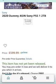 I guess if its only for gaming then a 2 tb hard disk would be enough. Did Amazon Uk Accidentally List A 2tb Playstation 5 For 600 Techspot