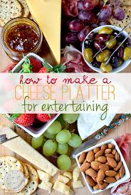 Get creative with chalkboard paint and use it for party decorations. How To Make A Cheese Platter For Entertaining Iowa Girl Eats