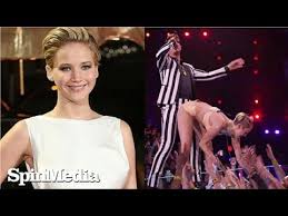Jennifer lawrence shares the first look at mockingjay: Hunger Games Star Jennifer Lawrence On Miley Cyrus Young Sex Sells Youtube