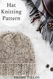 Knitting materials, knitting tools and multiple photos for all steps. Free Slouchy Hat Knitting Pattern Wisdom Brome Fields