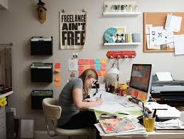 If You Re A Freelancer Chances Are A Good Portion Of Your Time Is Spent On Monetary Tasks L In 2020 Workspace Design Graphic Design Workspace Design Studio Workspace