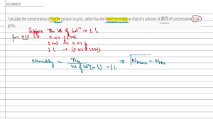Divide the number of moles of solute by the number of liters of solution. Calculate The Concentration Of Naoh Solution G Ml Which Has The Youtube