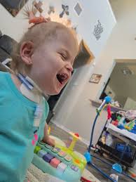 In 2022 we became NICU moms to our amazing, tiny, and mighty fighter  Madalynn. She fought for 361 days before coming home to us, and still  fights and loves to prove people