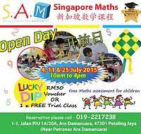 Sam Maths Ara Damansara School Holiday Programs Maths Day Singapore Math
