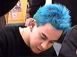 It was jeff blue the vice president of a&r at zomba music who offered him an audition with the prospective members of the band linkin park. A On Twitter While We Re On This Mike Shinoda Colorful Hair Topic Let S Check Again Rt For Blue Hair Like For Red Hair