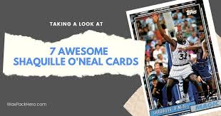 Whether you're looking for unsigned memorabilia from shaquille o'neal, or a retired player, you can find the unsigned one you're looking for. 7 Awesome Shaquille O Neal Cards Waxpackhero