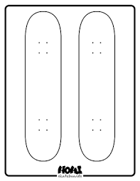 Coloring is a fun way for kids to be creative and learn how to draw and use the colors. Coloring Hoki Skateboards