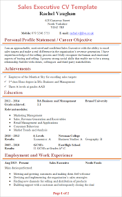 Choose an elegant sales manager resume template. Sales Executive Cv Template Tips And Download Cv Plaza