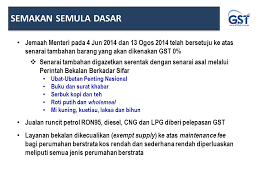 Pembayar gst sebelum ini yang memenuhi kriteria sst secara automatik didaftarkan kepada sst. Cukai Barang Dan Perkhidmatan Ppt Download