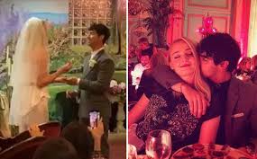 Everything we know about sophie turner and joe jonas' wedding plans so far. Joe Jonas And Sophie Turner Got Married In A Surprise Las Vegas Ceremony Her World Singapore