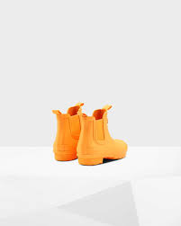 History tells that chelsea boots were originally designed just for queen victoria by. Hunter Gummistiefel Online Kaufen Hunter Original Big Chelsea Boots Kinder Orange