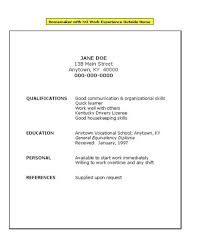 How to write a resume without work it is difficult to substantiate an usual resume. Modern Newsletter How To Write A Cv Without Experi Resume Sample Without Work Experience Herrlich Resume With No Job Experience 12 13 Cv Samples Cv Help Improve Your Cv