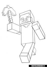 Doświadczenie i kreatywność to edukacja i nauka dla wszystkich. Minecraft Kolorowanki Do Druku Darmowa Kolorowanka Dla Dzieci