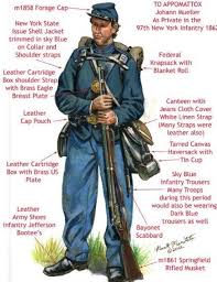 Yankee Infantry Civil War Art Civil War American Civil War