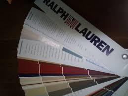 Ralph Lauren Paint Color Chart Fan Deck Sample Chips 2004
