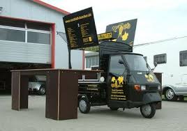 Piaggio Ape Busum Ape Ape Umbauten Dreiradcenter Dreirad Rad Cocktailbar