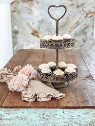 Once all the tiers are completed, how do you safely get one on top of the other? Tier Cake Stand Decorating Ideas Hallstrom Home