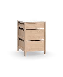(5) see lower price in cart. Radix Base Kitchen Cabinet 3 Drawers 24 In White Oak Bronze Coquo