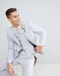 Goodbye Black Suits 30 Stylish Colored Suits For Modern Grooms Blue Suit Wedding Wedding Suits Men Grey Suit Wedding