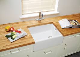 It has always been a popular wood in the uk, but in recent. Oak Block Worktop With Ceramic Butler Sink Tuscan Kitchen Sink Oak Worktops