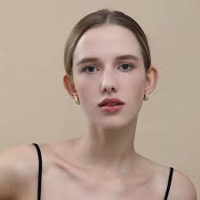 Ascona Boucles d'oreilles créoles épaisses en or de 18/25/32/47 mm pour  femme