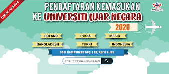 Bila permohonan kemasukan dibuka dan adakah bayaran dikenakan untuk mengemukakan permohonan? Syarat Kelayakan Sambung Pengajian Ke Universiti Di Rusia