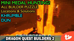 After washing up on the shores of the. Dragon Quest Builders 2 Puzzle Guide And Mini Medal Locations Technobubble