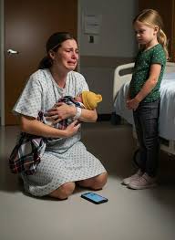 My 10-year-old stared at the newborn and whispered, “Mom… we can't take  this baby home.” I froze, completely thrown. “What do you mean?” I asked,  already feeling a knot form in my