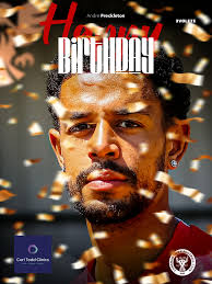 Happy Birthday Dre 🥳 Everyone at the club wishes our defender  @andre.freckleton a happy birthday. Have a good day Dre 🟥⬜️🟥