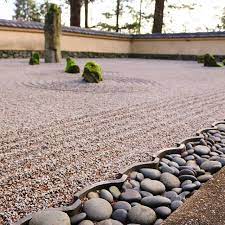 An Important Japanese Aesthetic Principle Underlying The Sand And Stone Dry Landscape Garden Is Y Garden Stones Portland Japanese Garden Japanese Garden Plants