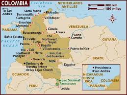 Map Of Colombia Colombia Map Colombia Colombia Travel