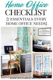 7 Home Office Ideas For Women And Feminine Home Office Checklist Feminine Home Offices Home Office Decor Home Office Design