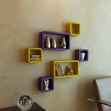 Shop while they're still in stock. Wall Shelves Online India 6 Cube Rectangle Wall Shelves