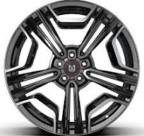 Hadison-1136 Custom 6061-T6 Forged Wheels 20' Wheels 20X9 22' 5X114.3  Machined Face Black 21 Inch Rotary Forged Rims Set 4