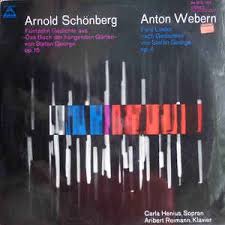 Source for information on buch der hängenden gärten, das: Arnold Schonberg Anton Webern Carla Henius Aribert Reimann Funfzehn Gedichte Aus Das Buch Der Hangenden Garten Von Stefan George Op 15 Funf Lieder Nach Gedichten Von Stevan George Op 4 Vinyl Discogs