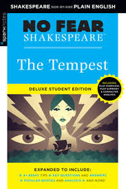 This sparknote uses the norton shakespeare edition of king lear. Tempest No Fear Shakespeare Deluxe Student Edition Volume 9 Sparknotes No Fear Shakespeare Paperback The Book Table