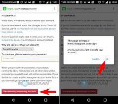 How to deactivate your instagram account on android · you log in with your browser. How To Delete Instagram Account Ios Android Guide